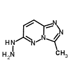 CAS 登录号：7190-90-1， 6-肼基-3-甲基[1,2,4]三唑并[4,3-b]哒嗪