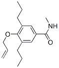 CAS 登录号：7192-50-9， 4-(烯丙氧基)-3,5-二丙基-N-甲基苯甲酰胺