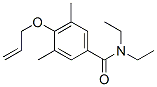 CAS 登录号：7192-66-7， 4-(烯丙氧基)-N,N-二乙基-3,5-二甲基苯甲酰胺