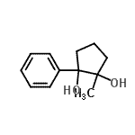 CAS 登录号：719272-47-6， 1-甲基-2-苯基-1,2-环戊烷二醇