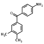 CAS 登录号：71969-25-0， (4-氨基苯基)(3,4-二甲基苯基)甲酮