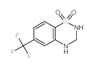 CAS 登录号：720-49-0， 6-(三氟甲基)-3,4-二氢-2H-1,2,4-苯并噻二嗪1,1-二氧化物