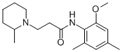CAS#: 72005-58-4, N-(2-Methoxy-4,6-Dimethylphenyl)-3-(2-Methylpiperidin-1-Yl)Propanamide