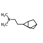 CAS 登录号：72055-04-0， N,N-二甲基-2-(三环[2.2.1.0<sup>2,6</sup>]庚-1-基)乙胺
