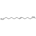 结构式 CAS# 7206-28-2, (5E)-5-十二碳烯