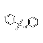 CAS 登录号：721-76-6， N-苯基-4-吡啶磺酰胺