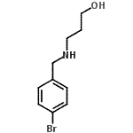CAS 登录号：721453-52-7， 3-[(4-溴苄基)氨基]-1-丙醇