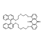 CAS#: 721924-26-1， 6,9,12,33,36,39-Hexaoxaoctacyclo[42.3.1.0<sup>5,47</sup>.0<sup>13,22</sup>.0<sup>16,21</sup>.0<sup>23,32</sup>.0<sup>24,29</sup>.0<sup>40,45</sup>]octatetraconta-1(47),2,4,13(22),14,16,18,20,23,25,27,29,31,40,42,44-hexadecaene-46,48-dione