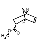 CAS 登录号：72203-34-0， 甲基(1R,2R,4R)-双环[2.2.1]庚-5-烯-2-羧酸酯