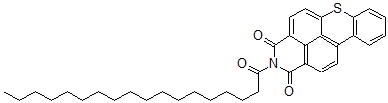 CAS 登录号：72269-57-9， 2-(1-氧代十八烷基)-1H-噻吨并[2,1,9-def]异喹啉-1,3(2H)-二酮