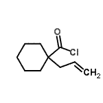 CAS 登录号：72335-83-2， 1-烯丙基环己烷羰基氯化物