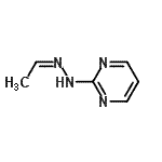 CAS 登录号：72425-86-6， 2-[(2Z)-2-亚乙基肼基]嘧啶