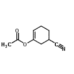 CAS 登录号：724459-72-7， 5-氰基-1-环己烯-1-基乙酸酯