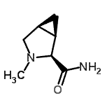 CAS 登录号：72448-19-2， (1R,2S,5S)-3-甲基-3-氮杂双环[3.1.0]己烷-2-甲酰胺