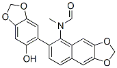 CAS 登录号：72459-16-6， N-[7-(6-羟基-1,3-苯并二氧戊环-5-基)苯并[f][1,3]苯并二氧戊环-8-基]-N-甲基甲酰胺