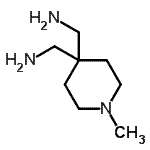 CAS#: 724695-93-6， (1-Methyl-4,4-piperidinediyl)dimethanamine