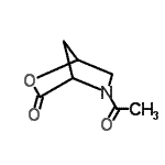 CAS 登录号：72485-25-7， 5-乙酰基-2-氧杂-5-氮杂双环[2.2.1]庚烷-3-酮