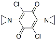 CAS 登录号：7251-14-1， 2,5-二(1-氮丙啶基)-3,6-二氯-2,5-环己二烯-1,4-二酮