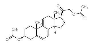 CAS 登录号：7252-92-8， [2-[(3S,10S,13R,14R,17S)-3-乙酰氧基-10,13-二甲基-2,3,4,12,14,15,16,17-八氢-1H-环戊并[a]菲-17-基]-2-氧代-乙基]乙酸酯
