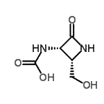 CAS 登录号：725204-46-6， [(2S,3S)-2-(羟基甲基)-4-氧代-3-氮杂环丁基]氨基甲酸