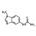 CAS#: 72550-39-1， 1-(1-Methyl-1H-benzimidazol-5-yl)urea