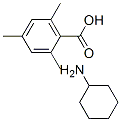 CAS 登录号：7256-19-1， 环己胺,2,4,6-三甲基苯甲酸