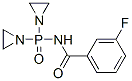 CAS 登录号：726-91-0， N-[二(1-氮丙啶基)亚膦酰]-3-氟苯甲酰胺