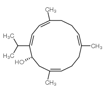 CAS 登录号：72629-69-7， (1S,2Z,4E,8E,12E)-5,9,13-三甲基-2-丙-2-基环十四碳-2,4,8,12-四烯-1-醇