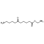 结构式 CAS# 72665-99-7, 乙基6-氧代十一烷酸酯