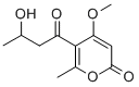 CAS#: 72674-29-4， 5-(3-Hydroxybutanoyl)-4-Methoxy-6-Methylpyran-2-One