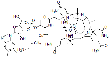 CAS#: 72728-11-1， Aminopropylcobalamin