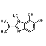 CAS#: 727349-26-0， 2-(Dimethylamino)-1-methyl-1H-benzimidazole-6,7-diol