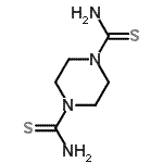 CAS 登录号：727356-65-2， 1,4-哌嗪二硫代甲酰胺
