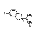 CAS#: 727359-81-1， 1-(2-ethyl-5-fluoro-indan-2-yl)ethanone