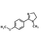 CAS 登录号：727408-53-9， 2-(4-甲氧基苯基)-1-甲基-4,5-二氢-1H-咪唑