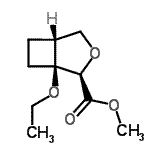 CAS#: 727428-94-6， Methyl (1S,2R,5R)-1-ethoxy-3-oxabicyclo[3.2.0]heptane-2-carboxylate