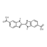 CAS 登录号：727694-92-0， 1H,1'H-2,2'-联苯并咪唑-6,6'-二甲酸