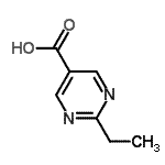 CAS#: 72790-17-1， 2-Ethyl-5-pyrimidinecarboxylic acid