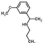 CAS 登录号：727968-53-8， N-[1-(3-甲氧基苯基)乙基]-1-丙胺