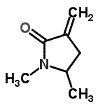 CAS 登录号：728033-67-8， 1,5-二甲基-3-亚甲基-吡咯烷-2-酮