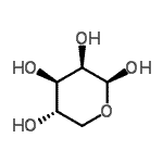 CAS 登录号：7283-07-0， beta-L-来苏吡喃糖