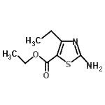 CAS 登录号：72850-74-9， 乙基2-氨基-4-乙基-1,3-噻唑-5-羧酸酯