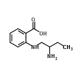 CAS 登录号：728896-66-0， 2-[(2-氨基丁基)氨基]苯甲酸