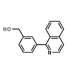 CAS 登录号：728951-55-1， [3-(1-异喹啉基)苯基]甲醇