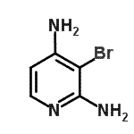CAS 登录号：72921-94-9， 3-溴-2,4-吡啶二胺