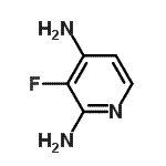 CAS 登录号：72922-07-7， 3-氟-2,4-吡啶二胺