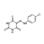 CAS 登录号：7293-30-3， 5-[(4-氯苯基)亚肼基]-2,4,6(1H,3H,5H)-嘧啶三酮