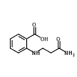 CAS 登录号：729593-36-6， 2-[(3-氨基-3-氧代丙基)氨基]苯甲酸