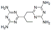CAS 登录号：72987-36-1， 6,6'-(1-乙基乙烯)二(1,3,5-三嗪-2,4-二胺)