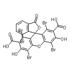 CAS 登录号：72994-16-2， 1',4',5',7,8'-五溴-3',6'-二羟基-3-氧代-3H-螺[2-苯并呋喃-1,9'-氧杂蒽]-2',7'-二甲酸